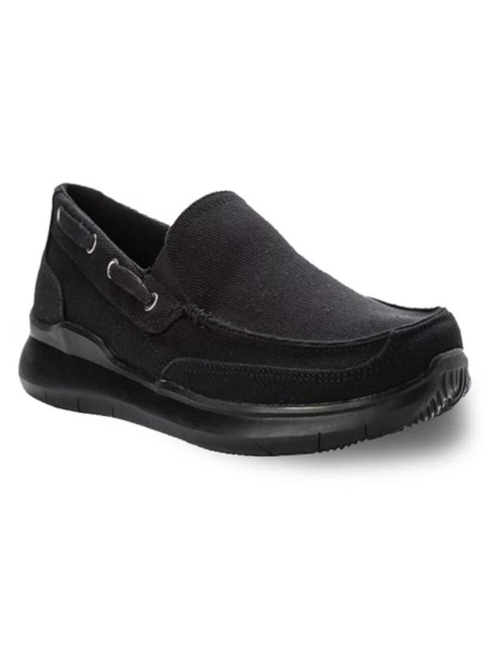 Men's Propet Viasol Loafers Regular 10.5 Black